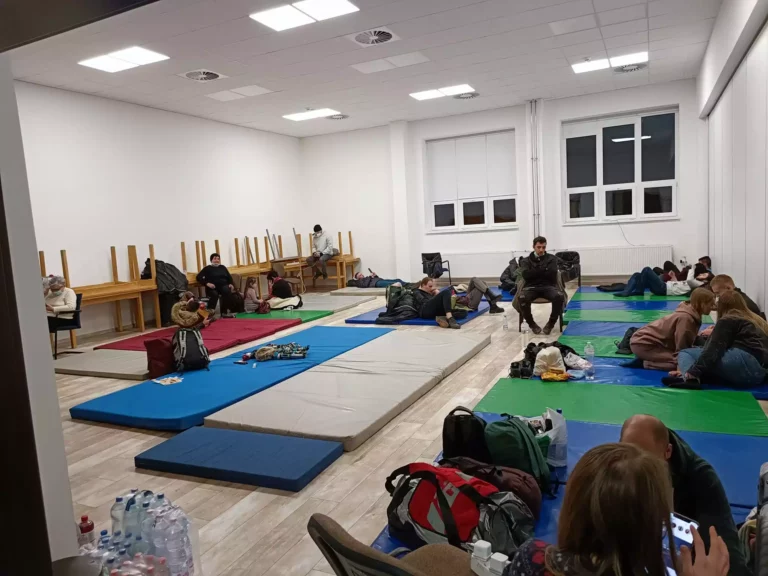 Refugees from Ukraine in Záhony