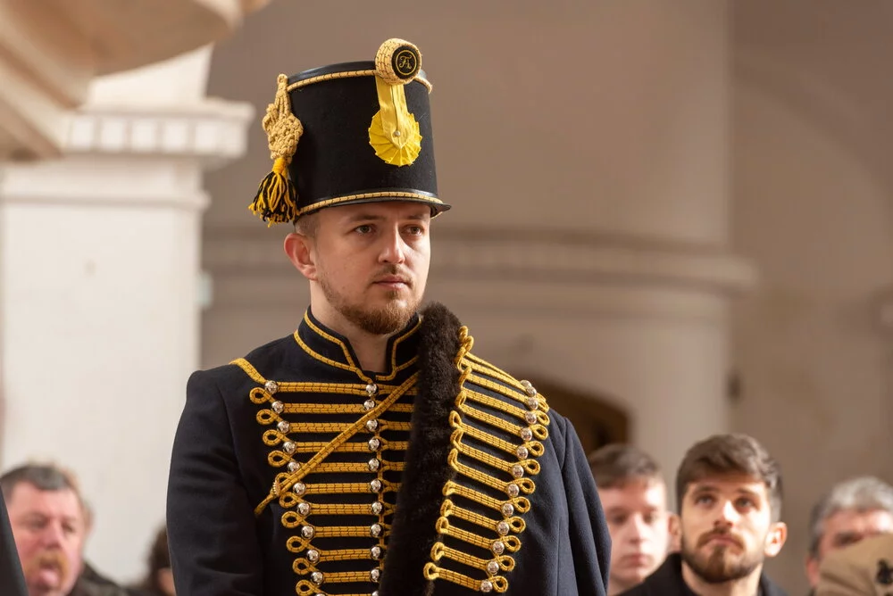 Hungarian hussars in Győr2