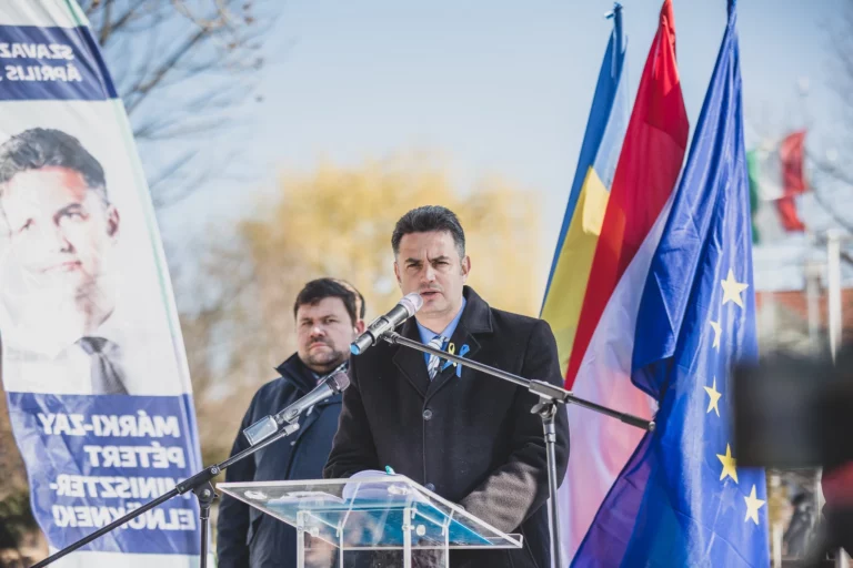 Joint opposition PM candidate Péter Márki-Zay