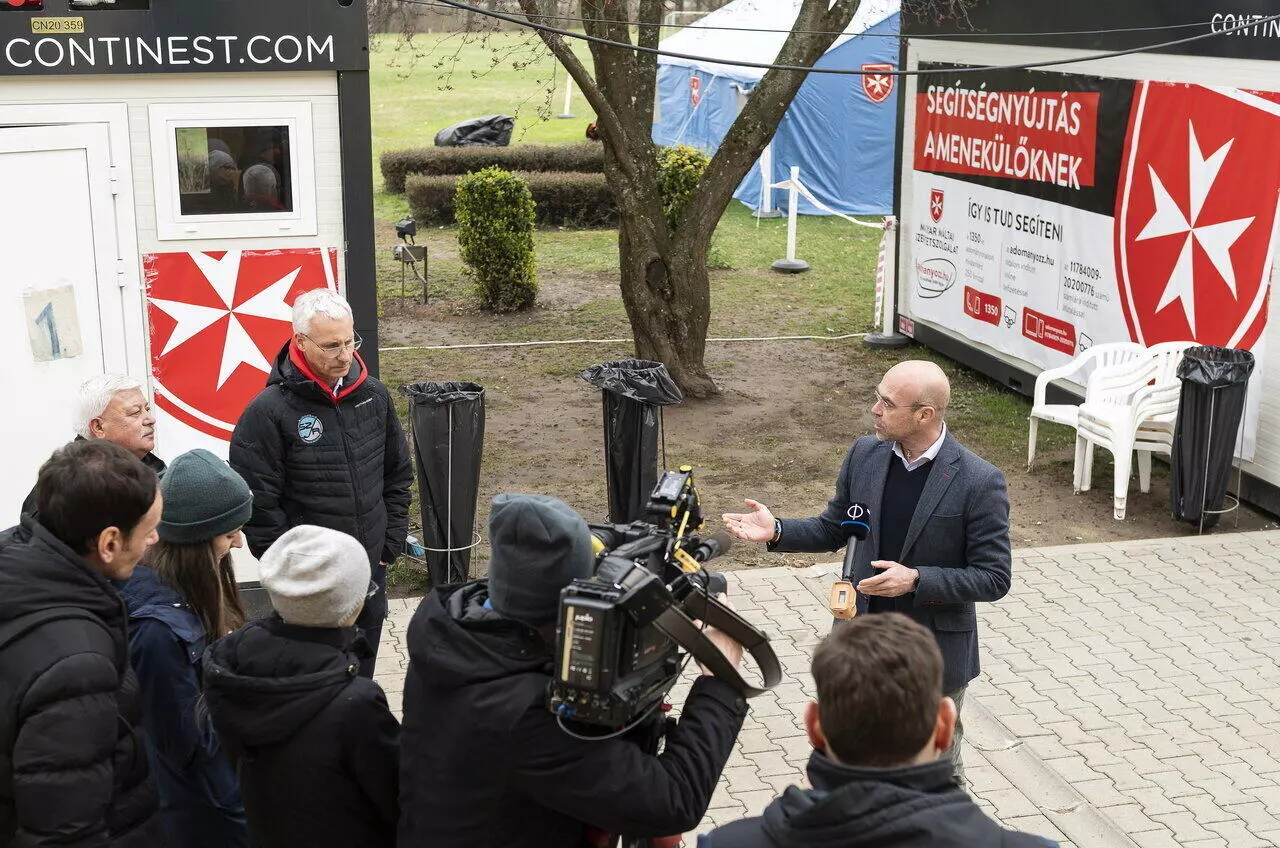 Spanish VOX party visiting Hungary