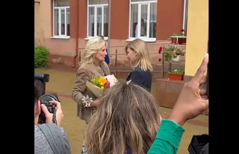 Jill Biden in Ukraine