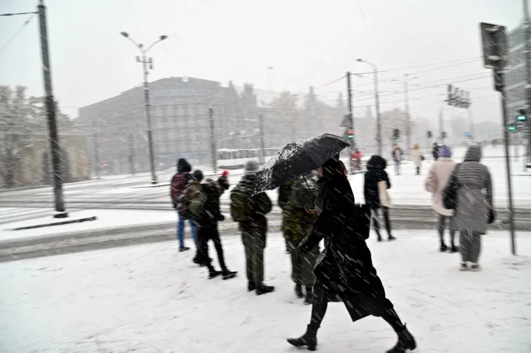 Weather Hungary snow