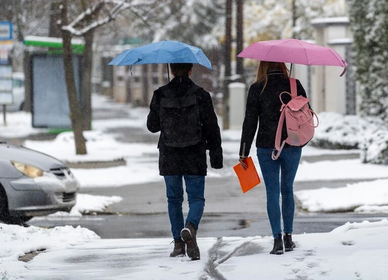 Hungary weather snow
