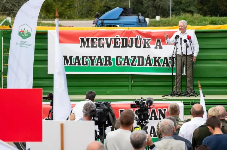 Protest Hungarian farmers