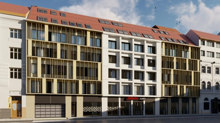 Hampton by Hilton building Budapest