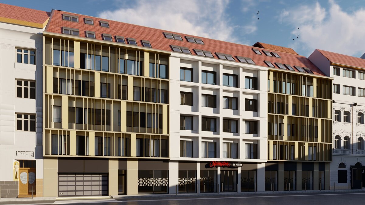 Hampton by Hilton building Budapest