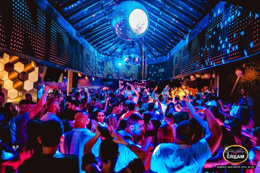 Peaches and Cream Club Budapest stag do in Budapest