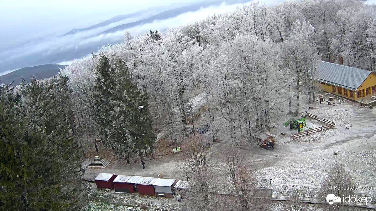 Kékestető snow winter