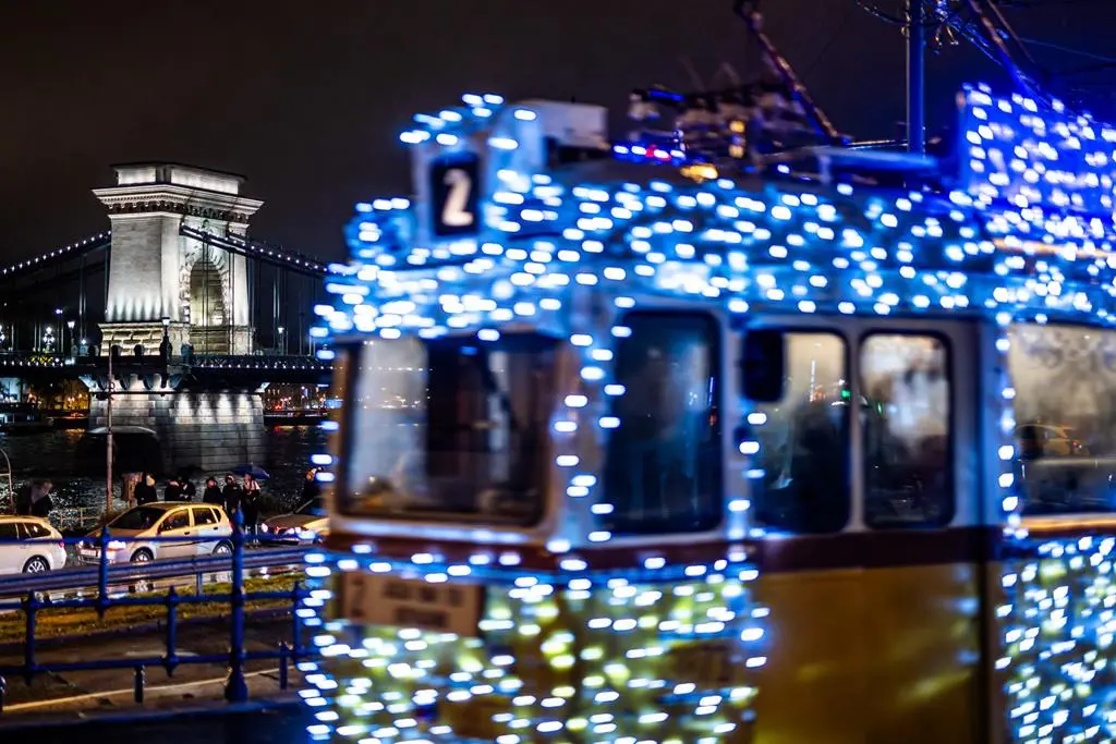 Light trams and trains in Budapest