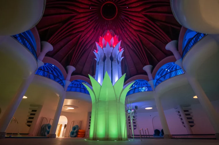 Hungary iconic spa Hagymatikum