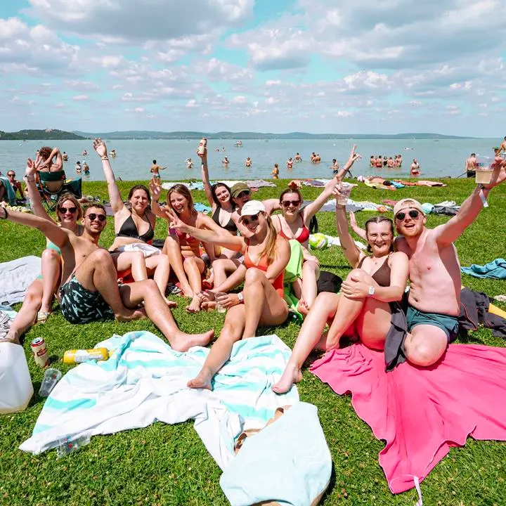 Balaton beach entrance ticket