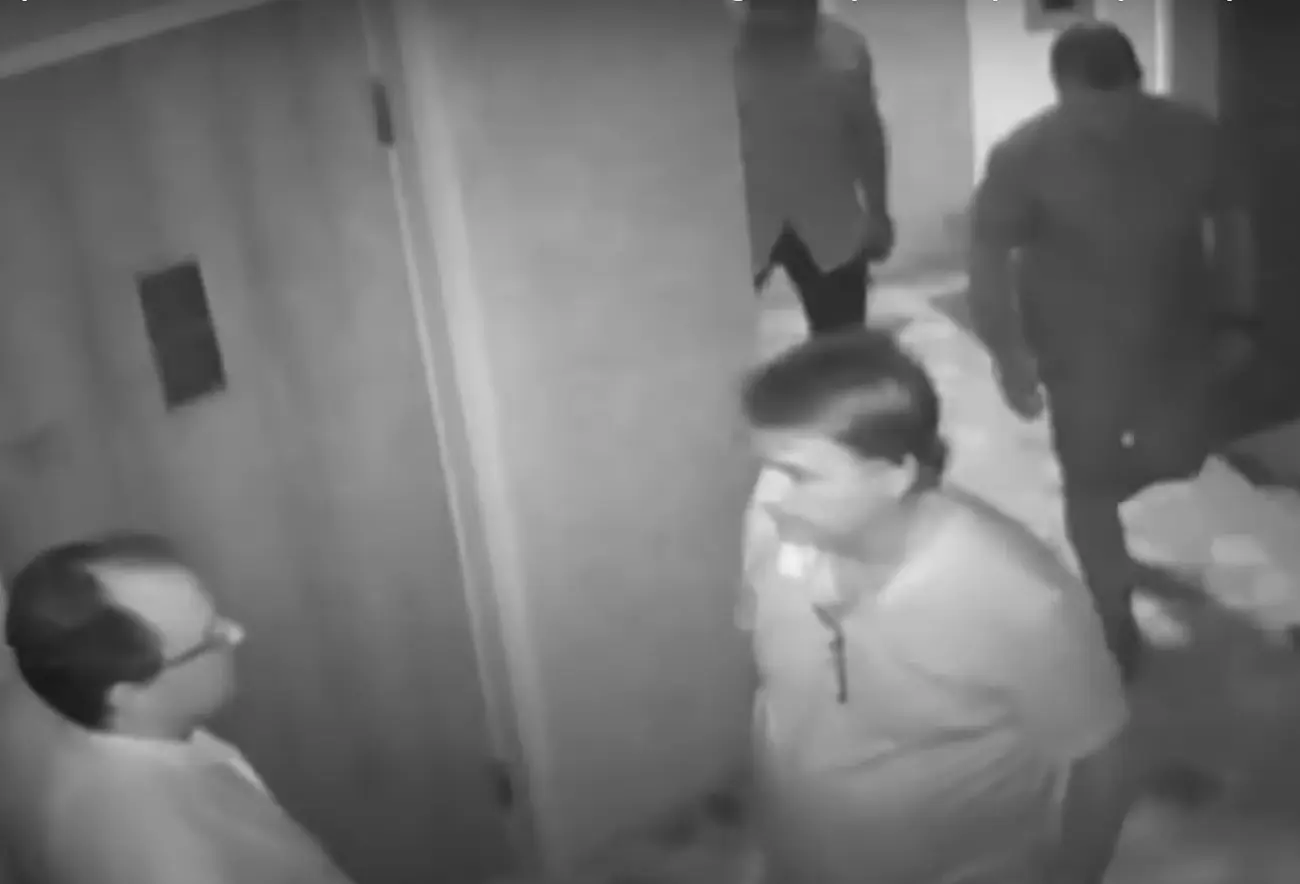 Bolsonaro and the Hungarian Ambassador Miklós Halmai at the Hungarian Embassy