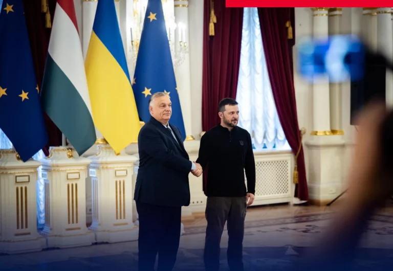 PM Orbán in Kyiv for talks with President Zelensky