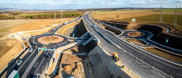New motorway in Hungary road