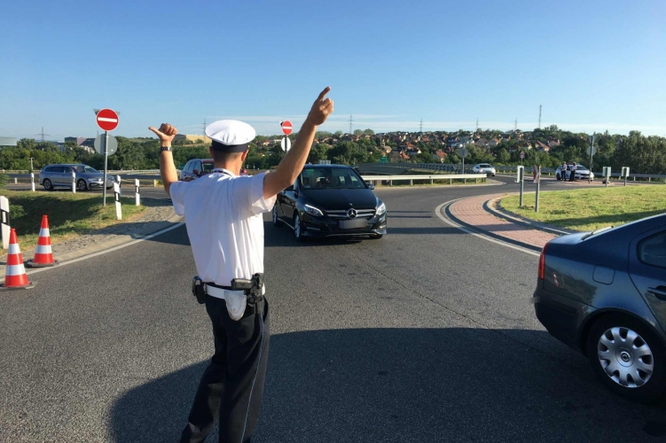 Police at Hungaroring Formula One Mogyoród