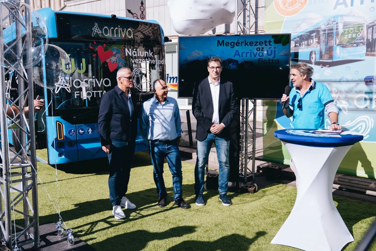 Budapest has finally received its long-awaited new buses