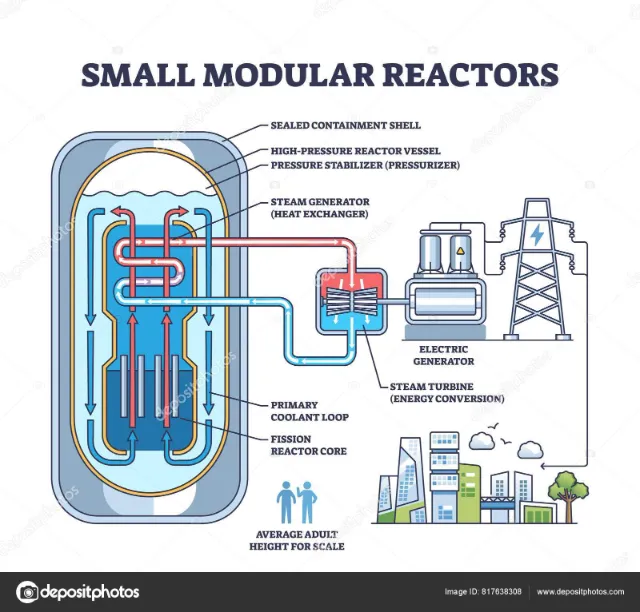 American small modular nuclear reactor