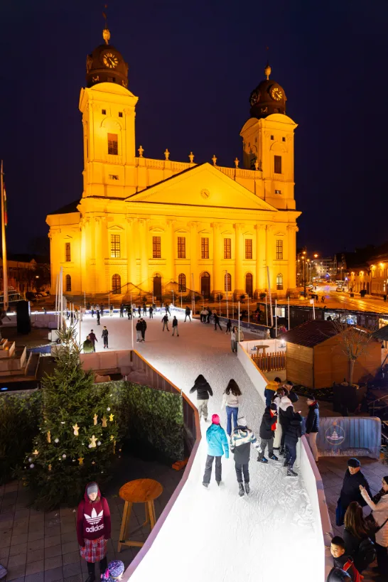 Christmas fair in Debrecen