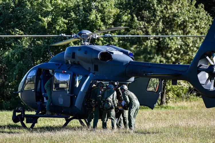 Helicopter crash in Croatia