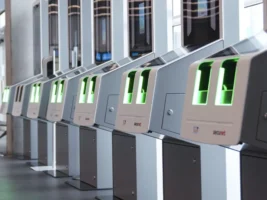 New EU entry and exit system launched today at Budapest Airport 1