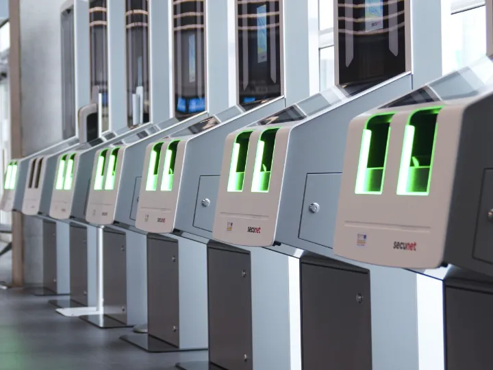 New EU entry and exit system launched today at Budapest Airport 1