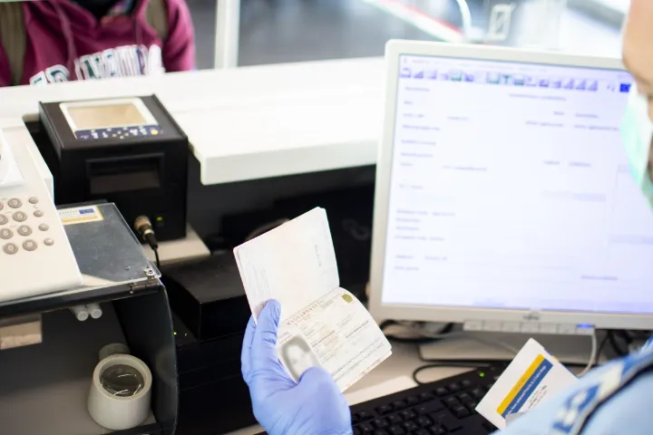 New EU entry and exit system launched today at Budapest Airport 2