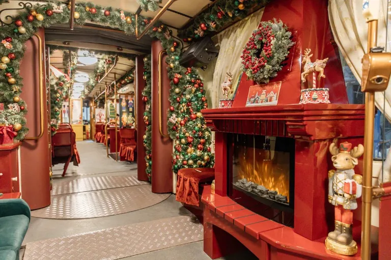 Europe's most beautiful Advent tram